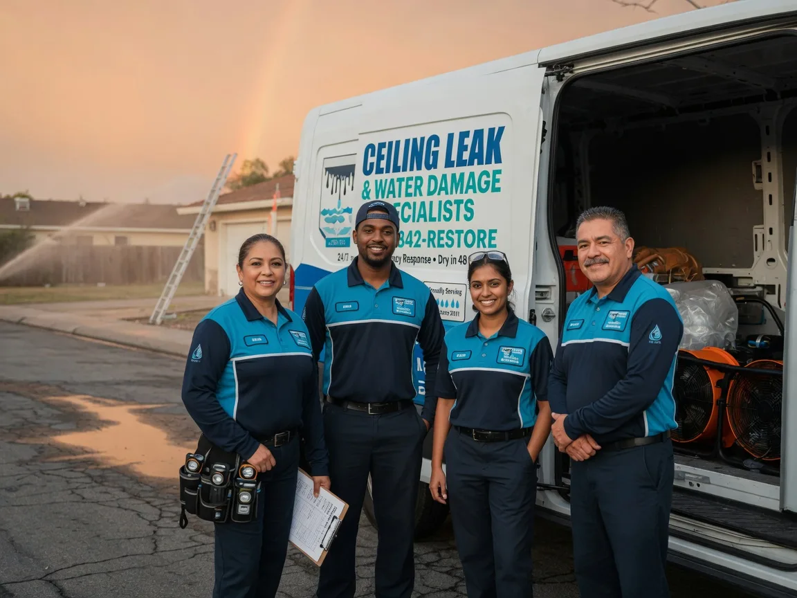 Ceiling Leak Cleanup company in La Crosse, VA