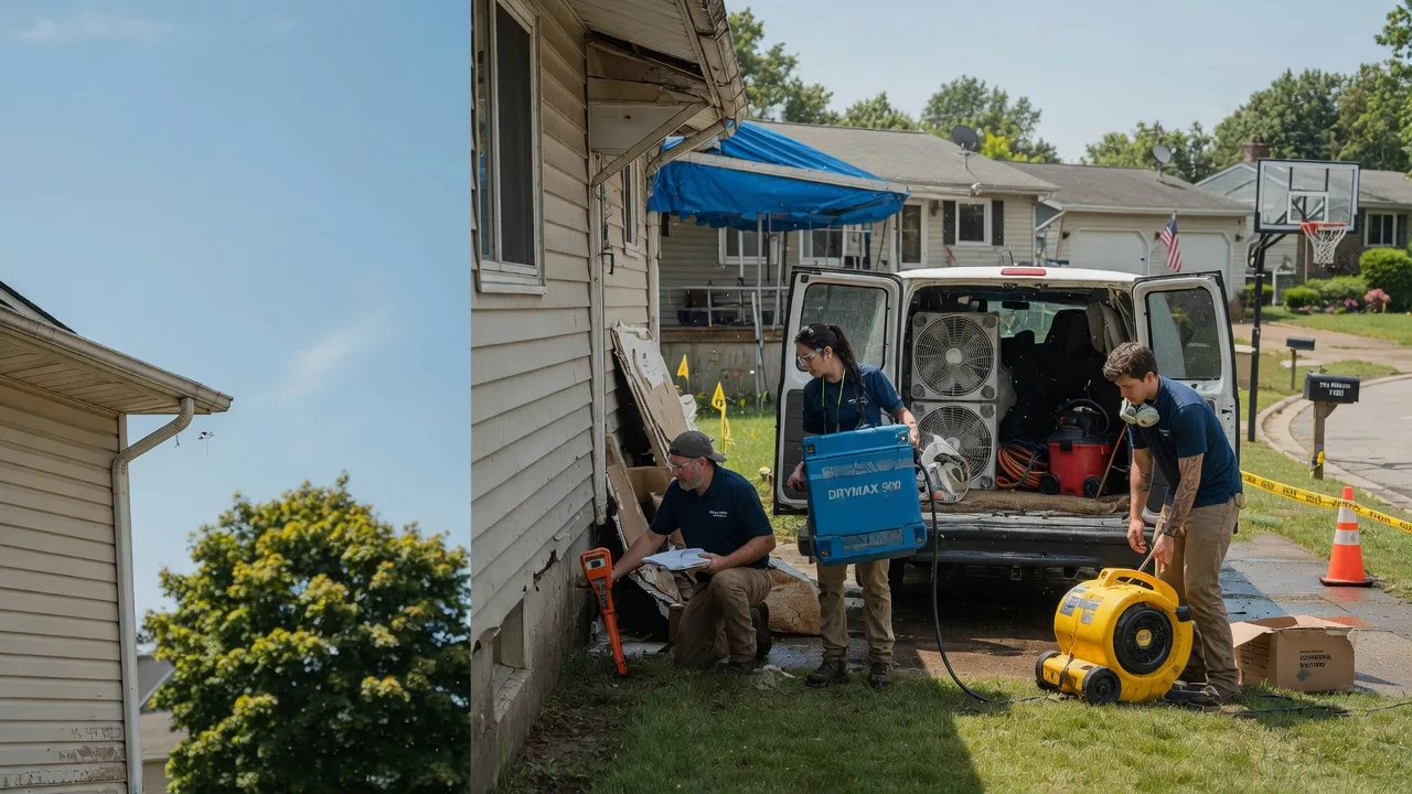 Ceiling Leak Cleanup in La Crosse, VA near me